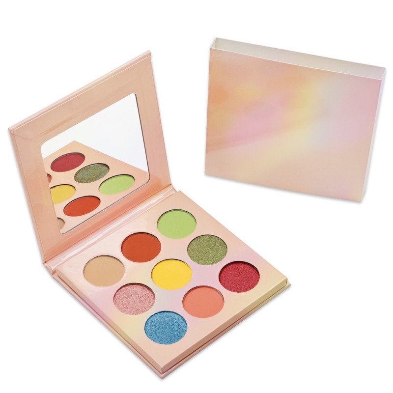 Eyeshadow Palette Manufacturer - OEM Factory Price 9 Hole Matte Shimmer Smooth