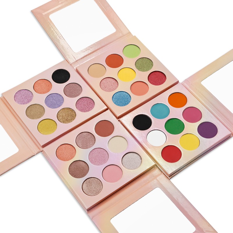 Eyeshadow Palette Supplier - Bulk Order Matte Shimmer Glitter Print Logo