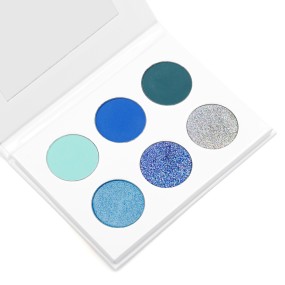 Eyeshadow Palette Factory - OEM High Pigment 6 Hole Sparkling Chameleon Palette
