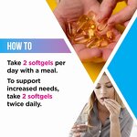 Softgel Capsule Manufacturer - Private Label Omega 3 Fish Oil Immune Vision 2 Caps Daily