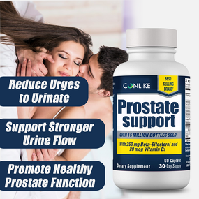 Prostate Supplement Manufacturer - Beta Sitosterol Vegan 60 Count Urinary Support
