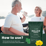 Gummy Manufacturer - Private Label Mullein Leaf Immune Lung Cleanse Natural