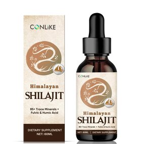Liquid Drop Manufacturer - Private Label Shilajit Liquid 85 Minerals Fulvic Acid 60ml
