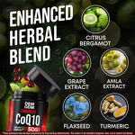 Softgel Capsule Manufacturer - CoQ10 Free Radicals Protection 120 Softgels