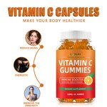 Gummy Manufacturer - OEM Private Label Orange Vitamin C 60 Count Gluten-Free