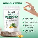Softgel Capsule Manufacturer - OEM Oregano Oil Black Seed Intestinal Support 90% Food Grade