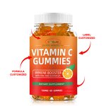 Gummy Manufacturer - OEM Private Label Orange Vitamin C 60 Count Gluten-Free