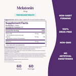 Tablet Manufacturer - OEM/ODM Melatonin 10mg Premium Sleep Deep Sleeping