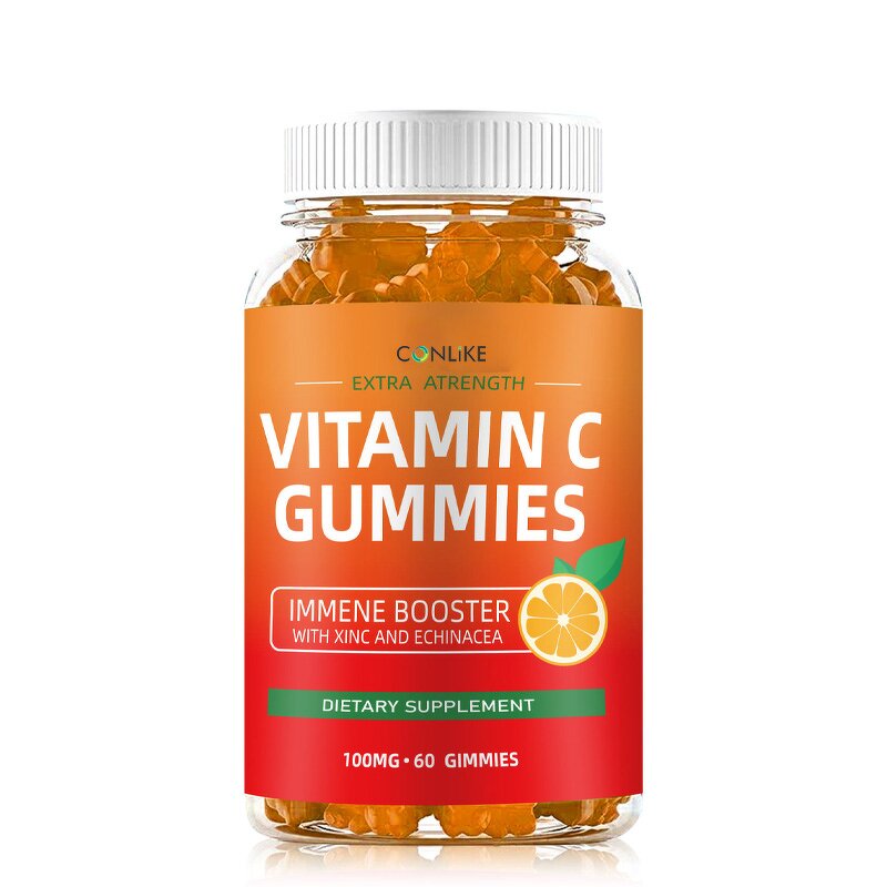 Gummy Manufacturer - OEM Private Label Orange Vitamin C 60 Count Gluten-Free