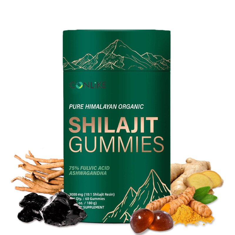 Gummy Manufacturer - Shilajit Ashwagandha Liquid Gold Lab Tested No Added Sugar