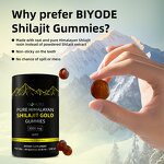 Gummy Manufacturer - HOT Sale Wholesale Shilajit Himalaya Bio Powerful Gummies