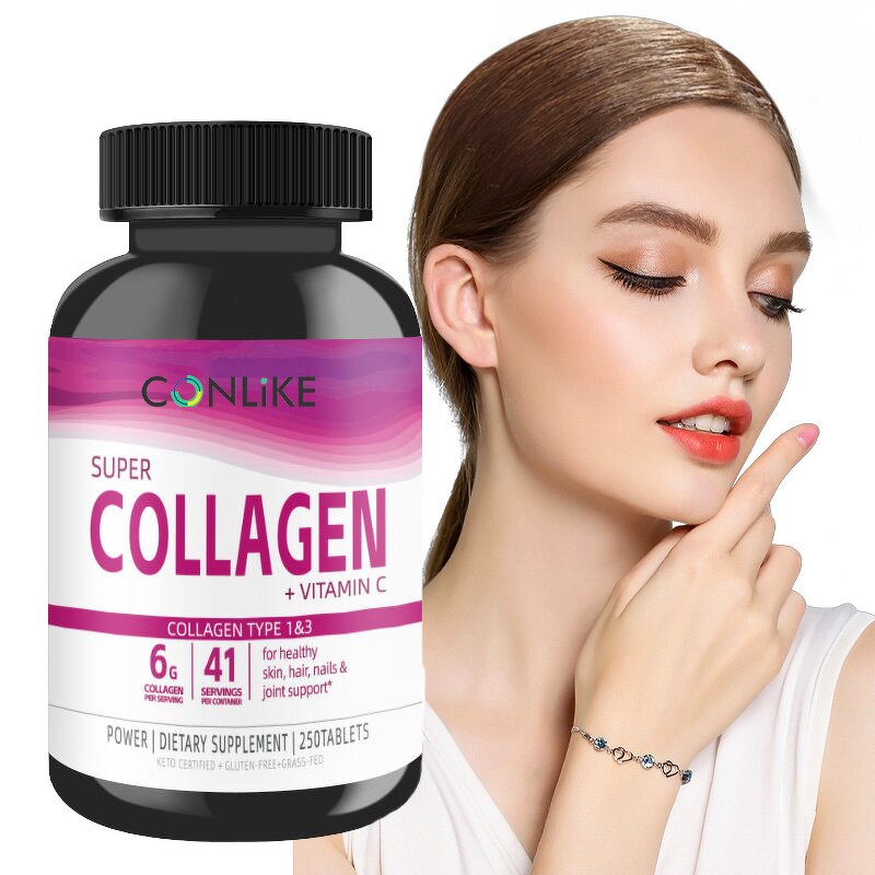 Tablet Manufacturer - Private Label OEM/ODM Collagen Peptides Hair Skin Nail Support