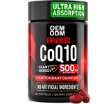 Softgel Capsule Manufacturer - CoQ10 Free Radicals Protection 120 Softgels