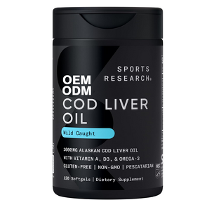 Softgel Capsule Manufacturer - Oem Fish Oil 1000mg Cod Liver Oil Halal Supplement