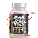 Capsule Manufacturer - OEM Sea Moss Shilajit Ashwagandha Turmeric Bladderwrack Burdock Ginger