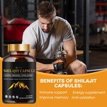 Capsule Manufacturer - Shilajit Pure Organic Low-Carb Energy Immunity 60 Capsules