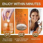 Effervescent Supplement Manufacturer - OEM Sugar-Free Vitamin C Energy Adult Herbal