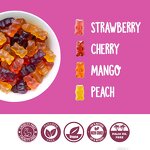 OEM Private Label Halal Vegan Bears Multi Vitamin Gummy  Multivitamin Gummies Boost Energy & Immune Support Herbal Supplement