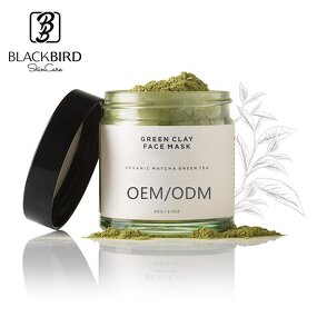 Facemask Powder Manufacturer - Skin Care Green Tea Natural Matcha Clay Powder