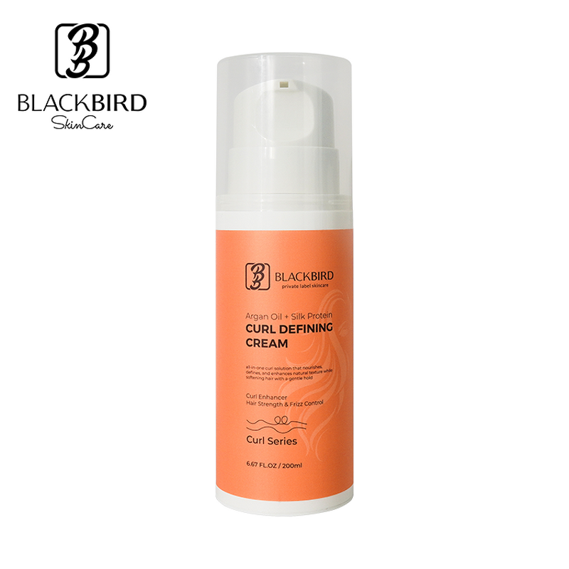 Curl Defining Cream Manufacturer - Private Label Natural Organic Moisturizing for Shine Curls