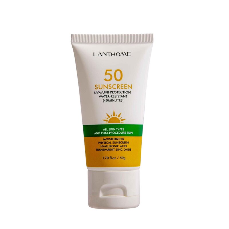Sunscreen Cream Manufacturer - Private Label Vegan Moisturizing SPF50 for Body & Face