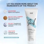 Body Scrub Cream Manufacturer - Wholesale Silky Rejuvenating Fruity Fragrance Sea Salt Fruit Acid Dry Skin