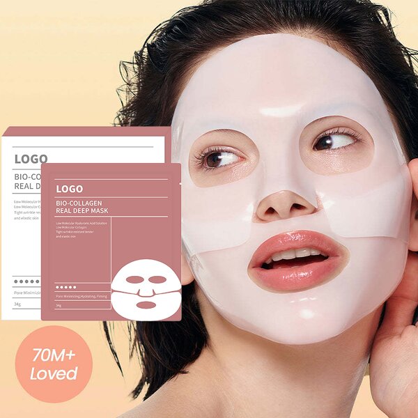 Lip Mask Manufacturer - High-Potency Organic Collagen Rose Silicone-Free 5g Soothing Repair Custom Logo