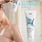 Body Scrub Cream Manufacturer - Wholesale Silky Rejuvenating Fruity Fragrance Sea Salt Fruit Acid Dry Skin
