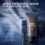 Men's Facial Scrub Manufacturer - OEM Customized 50g Smooth for Clean Pores Skin Care