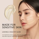 CC Sunscreen Manufacturer - Lalaensuni Women's 50SPF+++ Whitening Concealer Liquid Foundation Waterproof