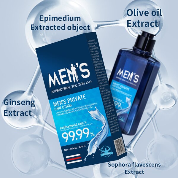 Men's Cleansing Lotion Manufacturer - OEM Herbal for Body Deodorizing & Itching Relief