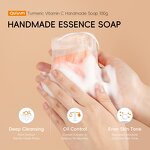 Face Soap Manufacturer - Quiyum Turmeric Vitamin C Herbal Essential Oil Cleansing