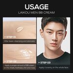 Men's BB Cream Manufacturer - OEM Customized Moisturizing Makeup for Beginners Natural