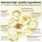 Facial Ampoule Serum Manufacturer - Organic A-Alcohol Anti-Aging 0.5g Retinol Squalane OEM