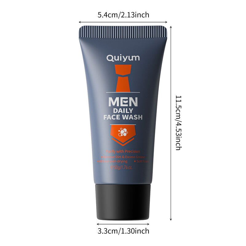 Men's Moisturizer Manufacturer - Quiyum Daily 50g Pore-Cleansing Face Wash Skin Care