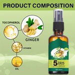 Scalp Serum Manufacturer - Wholesale Ginger Hair Care Essential Oil for Follicle Repair Growth
