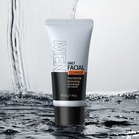 Men's Facial Cream Manufacturer - OEM Customized 50g Refreshing Cleanser Hydrating Moisturizing