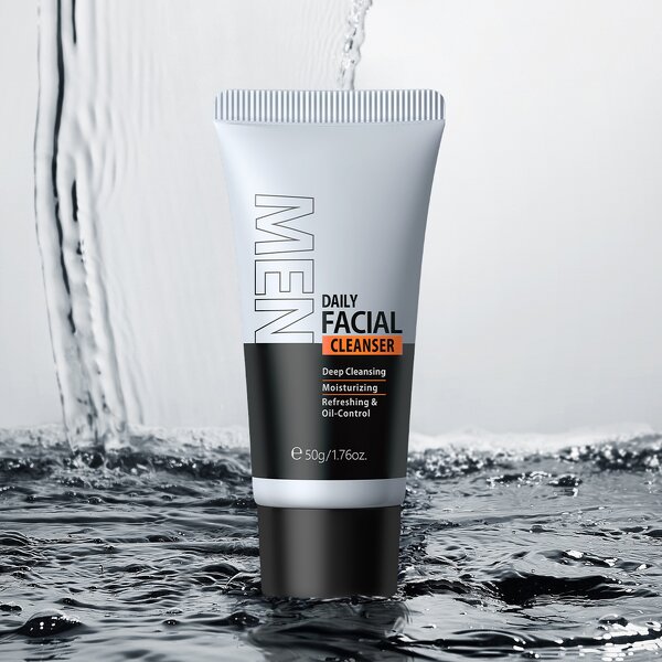 Men's Facial Cream Manufacturer - OEM Customized 50g Refreshing Cleanser Hydrating Moisturizing