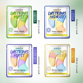 Eye Mask Manufacturer - SADOER Sakura Collagen Nicotinamide Infused for Brightening