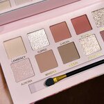 Eyeshadow Palette - 12-Color Begonia Oil Painting Matte Pearlescent Earth