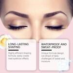 Brow Fixing Wax - OEM 10g Strawberry Lemon Aloe CPNP EU EC REP Certified