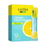 Mouthwash Manufacturer - OEM SADOER 20ML Mint Lemon Peach Travel Fresh Breath