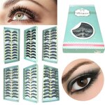 3D Mink Lashes - OEM DINGSEN 10 Pairs Natural Long False Eyelashes