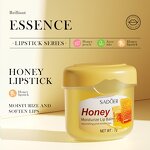 Fruit Lip Balm - OEM SADOER 7g Honey Peach Avocado Anti-Crack Lip Line Care