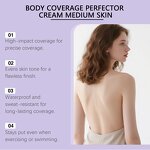 Body Coverage Cream - OEM 103g All Skin Types CPNP EU EC REP Certified