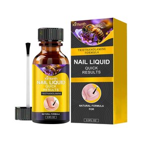 Nail Liquid Manufacturer - OEM Bee Venom Triethanolamine Breakage Reduce Non-sticky