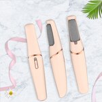 Foot Callus Remover - Rechargeable Dual-Head LED Light Pedicure Tool Kit