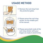 Toenail Patches - OEM Wholesale 50pc Groove Correction Manicure Supplier