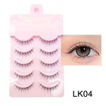 False Eyelashes - Wholesale 5 Pairs Natural Cosplay Everyday Makeup Stable Supply