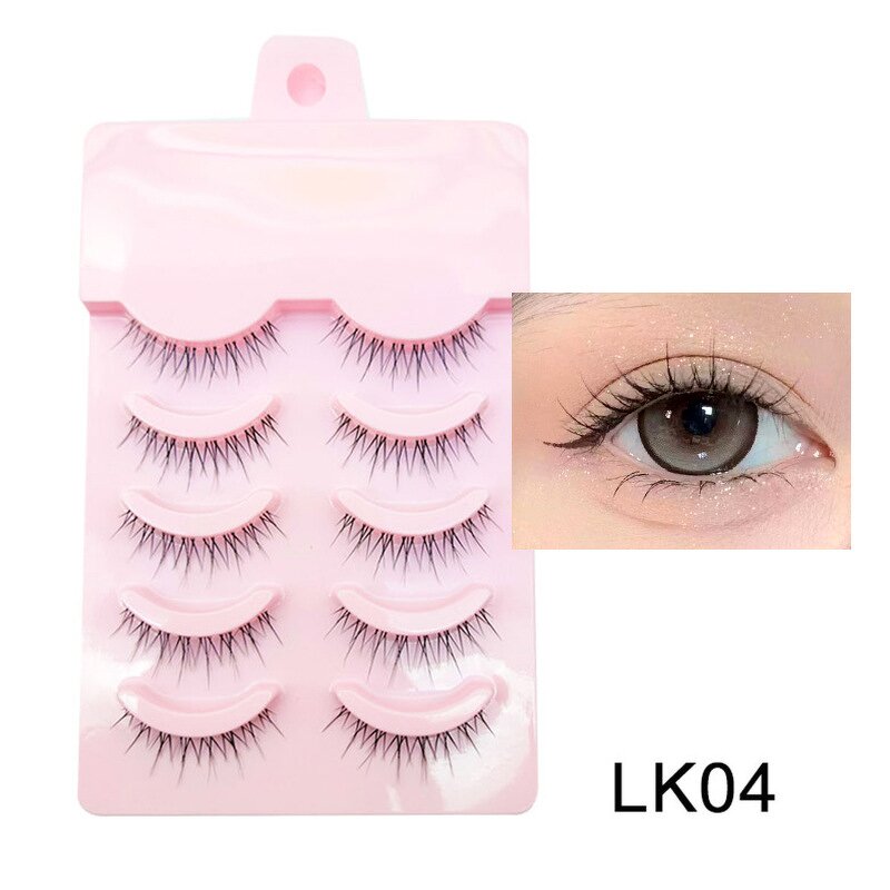 False Eyelashes - Wholesale 5 Pairs Natural Cosplay Everyday Makeup Stable Supply